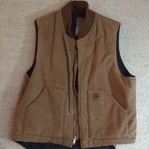 Carhartt Men's Tan Work Vest